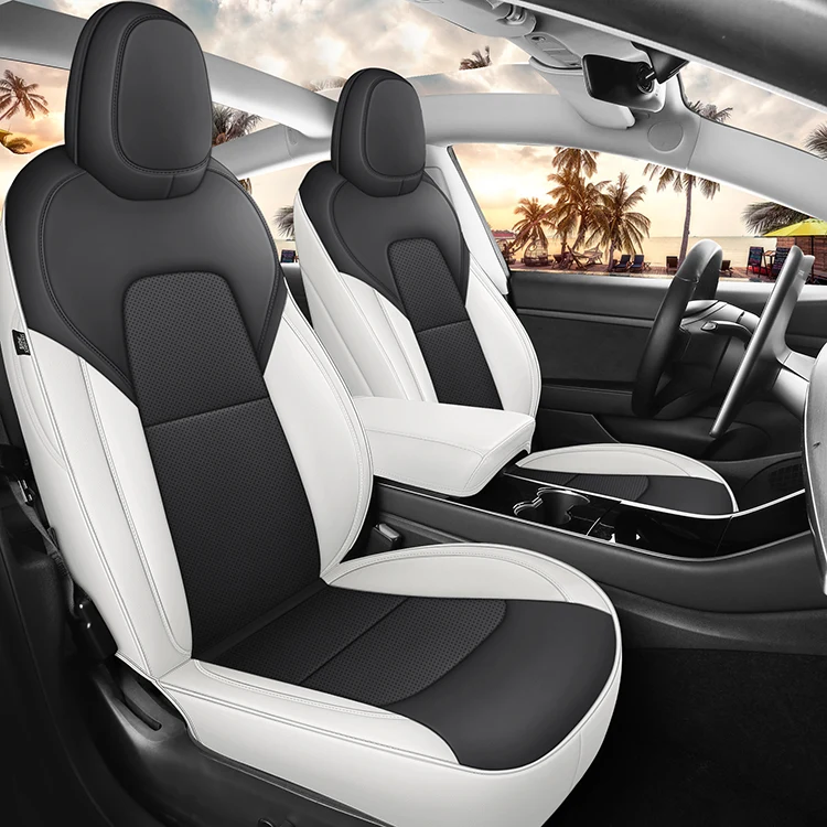 Ajustement personnalisé pour housse de siège Tesla modèle 3