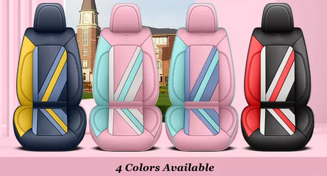 multi-color luxury leather universal car seat cover collection