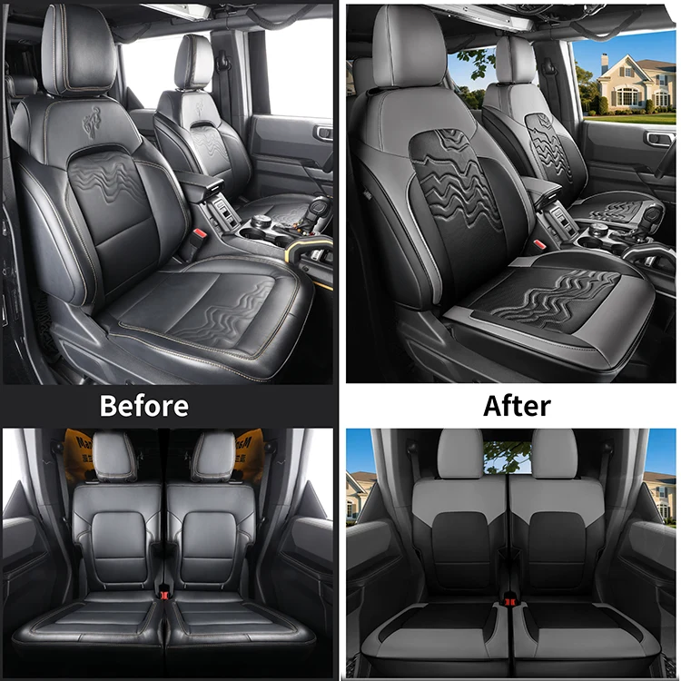 Customized Fit Ford Bronco 2 Door Seat Cover